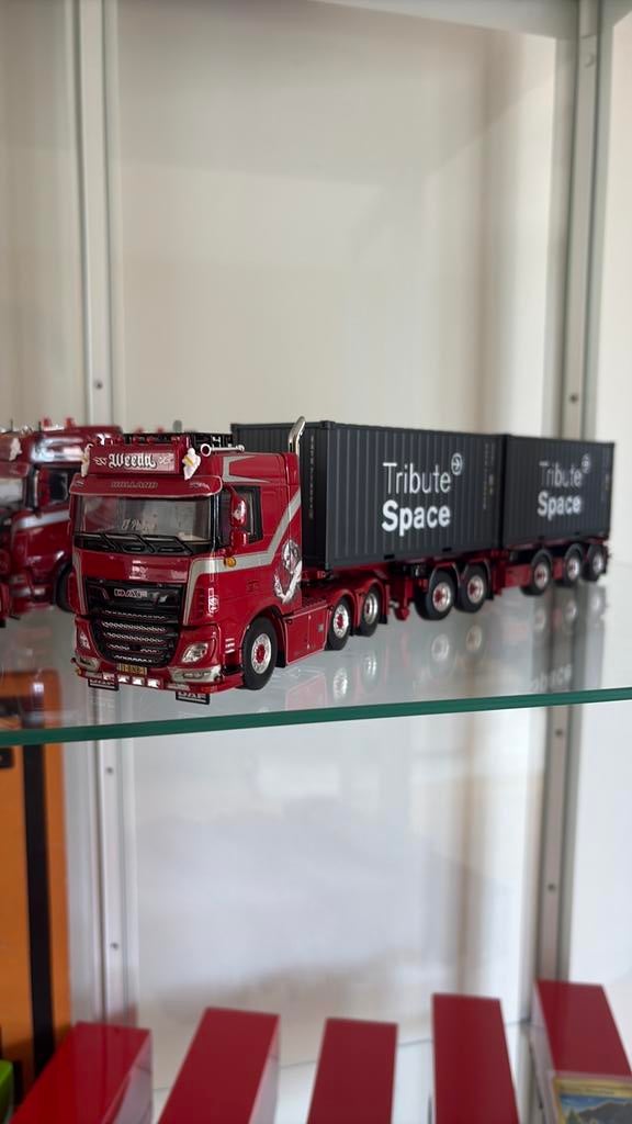 Weeda daf, Hobby en Vrije tijd, Modelauto's | 1:50, Ophalen of Verzenden, Zo goed als nieuw, Bus of Vrachtwagen, Wsi