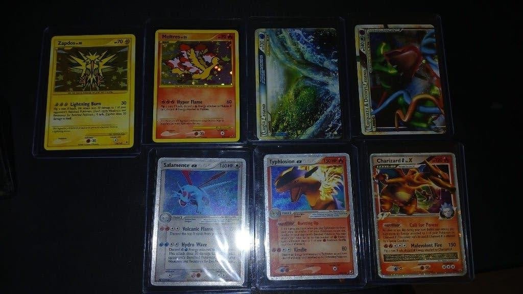 Pokemon legends, ex en oude kaarten, Ophalen, Zo goed als nieuw, Meerdere kaarten, Foil