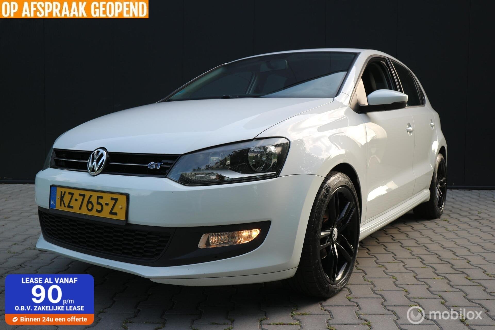 Volkswagen Polo 1.0 BlueMotion AIRCO/CRUISE-CONTROL/BJ-2017, Auto's, Voorwielaandrijving, 95 pk, Wit, Origineel Nederlands