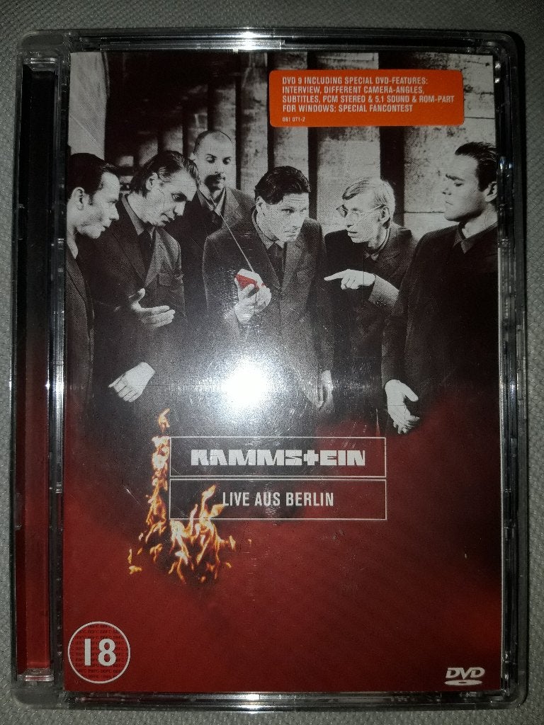 rammstein, Live aus Berlin, Vanaf 18 jaar, Engels, Ophalen of Verzenden, Zo goed als nieuw