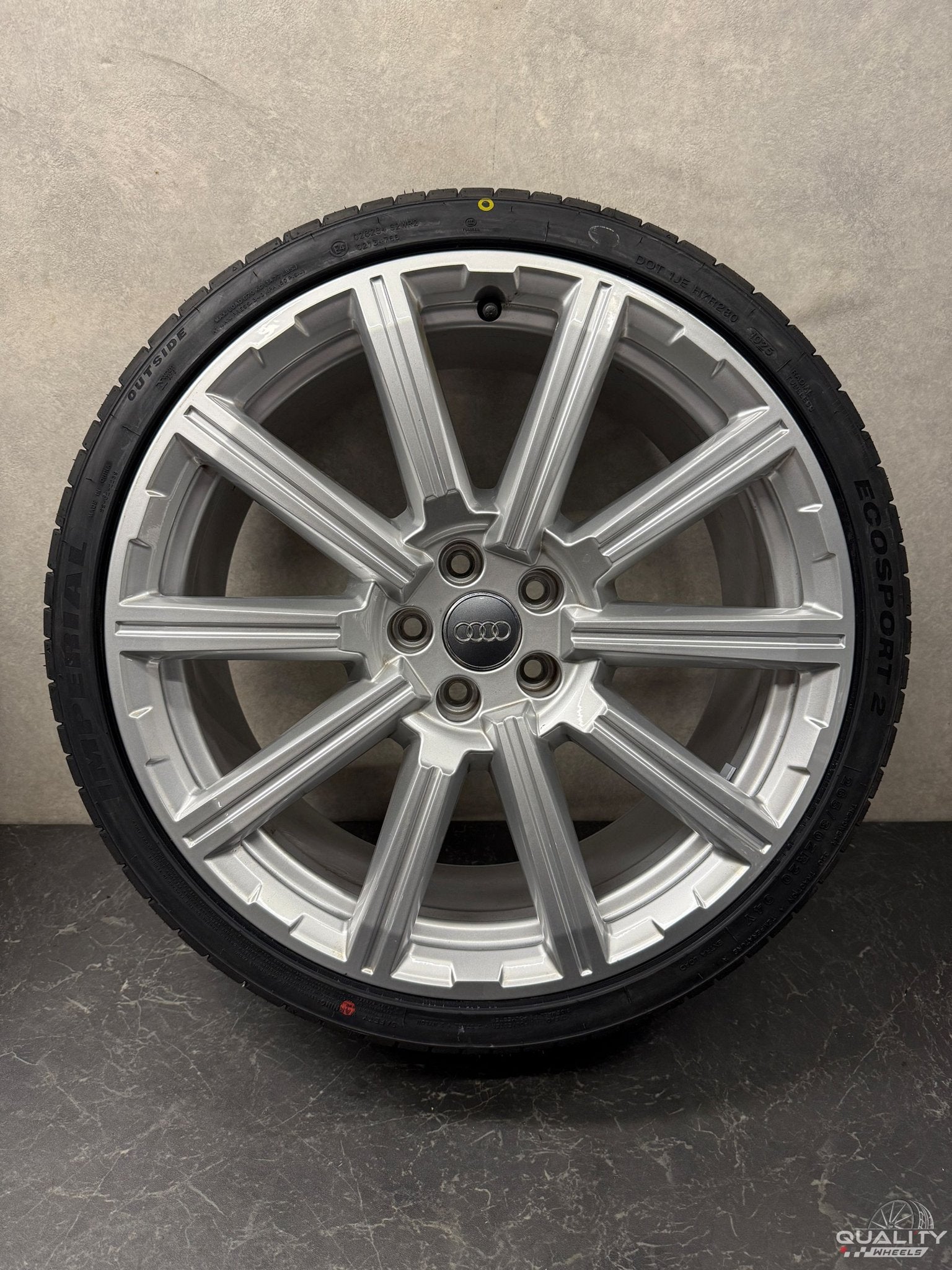 20” Org Audi A5 S5 2007-2026, RS4 B8 Velgen + Banden 265/30/, Gebruikt, -, 265 mm, -