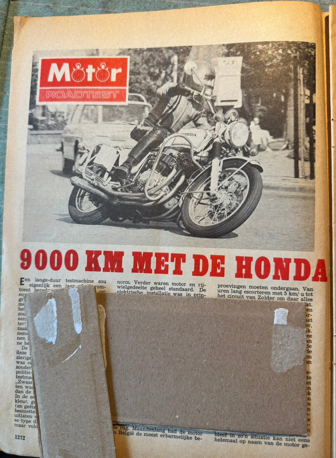 Test 1971 Honda CB750, Verzenden, Zo goed als nieuw, Motoren