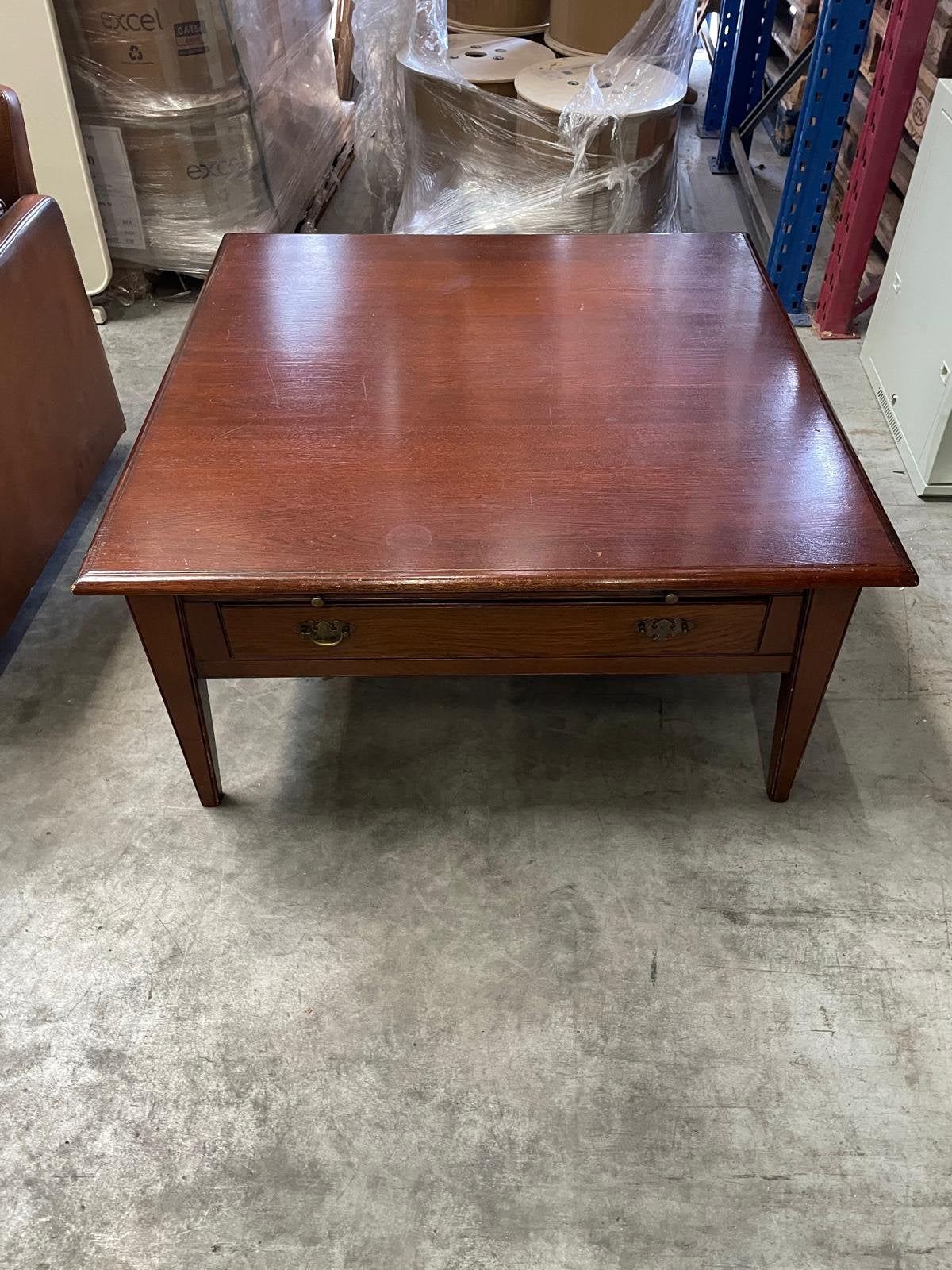 Hputen salontafel vierkant, Ophalen, Gebruikt, Vierkant, 50 tot 100 cm