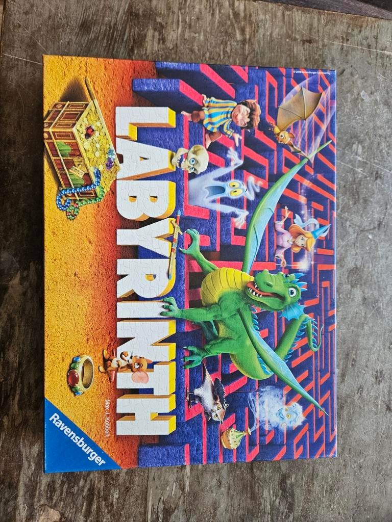 Labyrinth Bordspel Ravensburger - Klassiek Avontuur, Hobby en Vrije tijd, Gezelschapsspellen | Bordspellen, Drie of vier spelers
