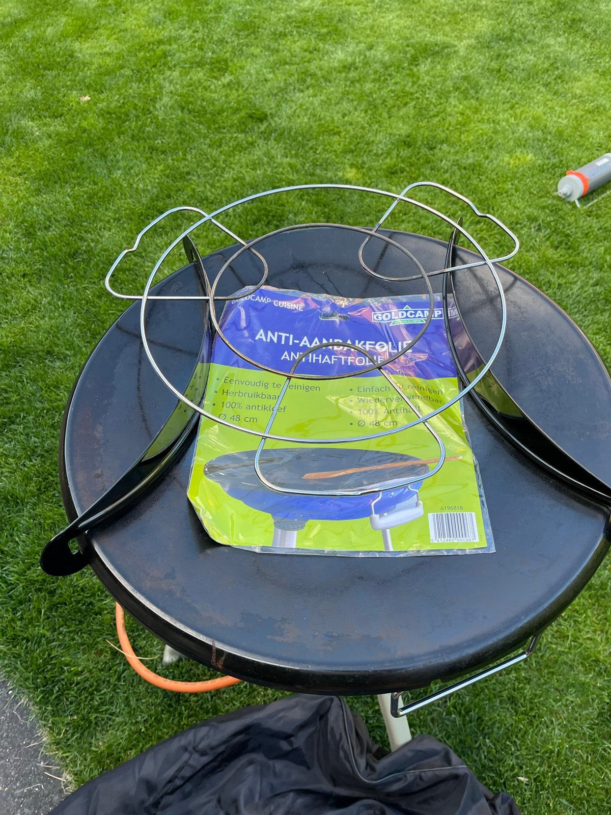 Cadac Skottelbraai met hoes en accessoires, Ophalen of Verzenden, Gebruikt