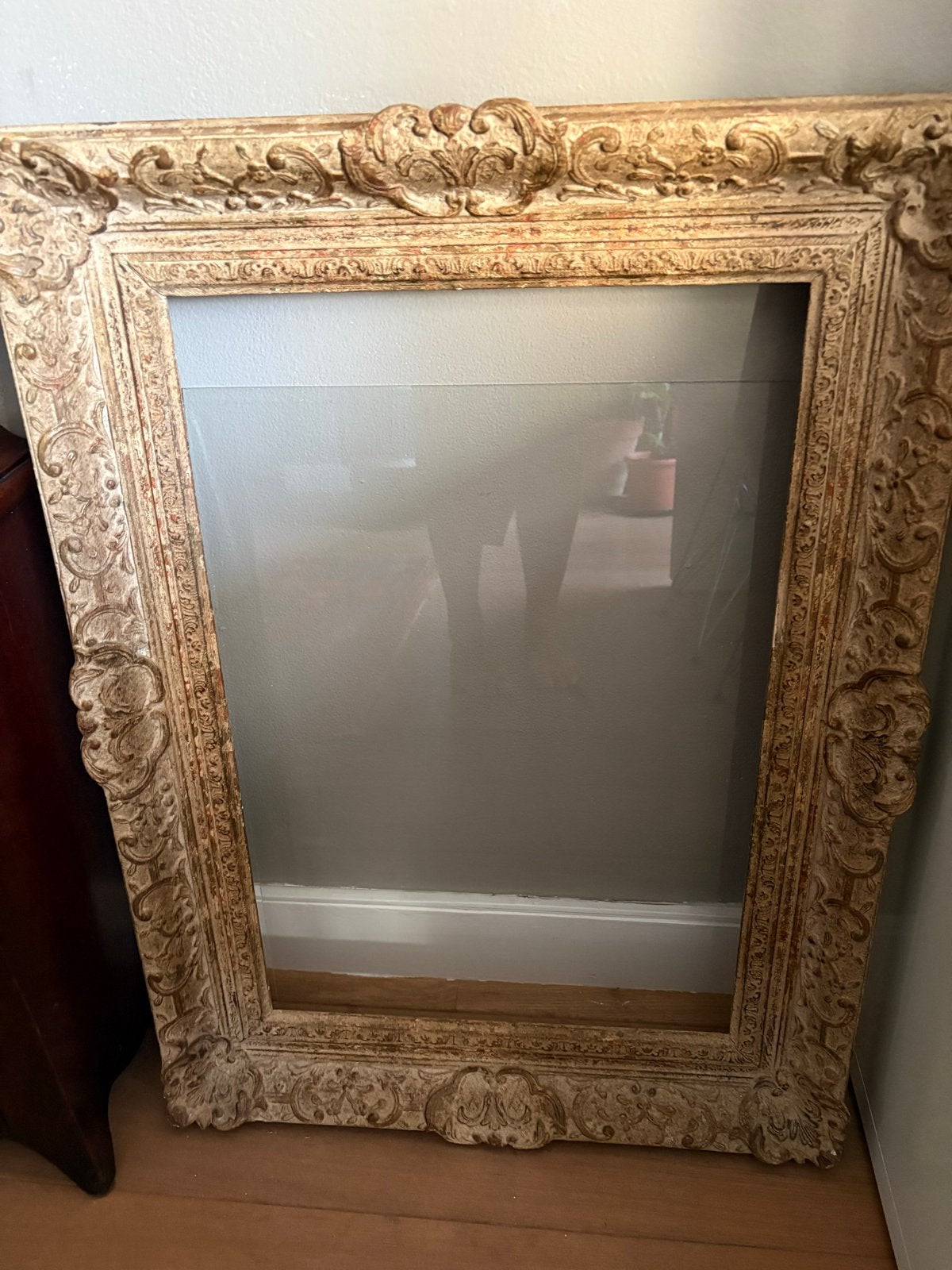 Antieke Gouden Fotolijst - Barok Stijl, Ophalen, Gebruikt, Fotolijst, Goud
