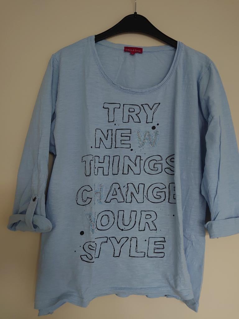 shirt Laura di Sarpi maat 46, Kleding | Dames, Maat 46/48 (XL) of groter, Zo goed als nieuw, Laura di Sarpi, Verzenden