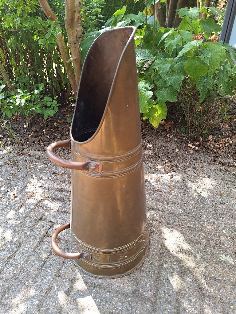Koperen kolenkit, Antiek en Kunst, Ophalen of Verzenden, Koper