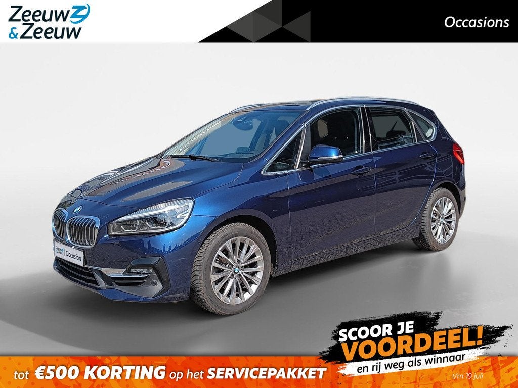 BMW 2-serie Active Tourer 218i High Executive Edition | Lede, Auto's, BMW, 12 maanden, Gebruikt, Blauw, Bedrijf