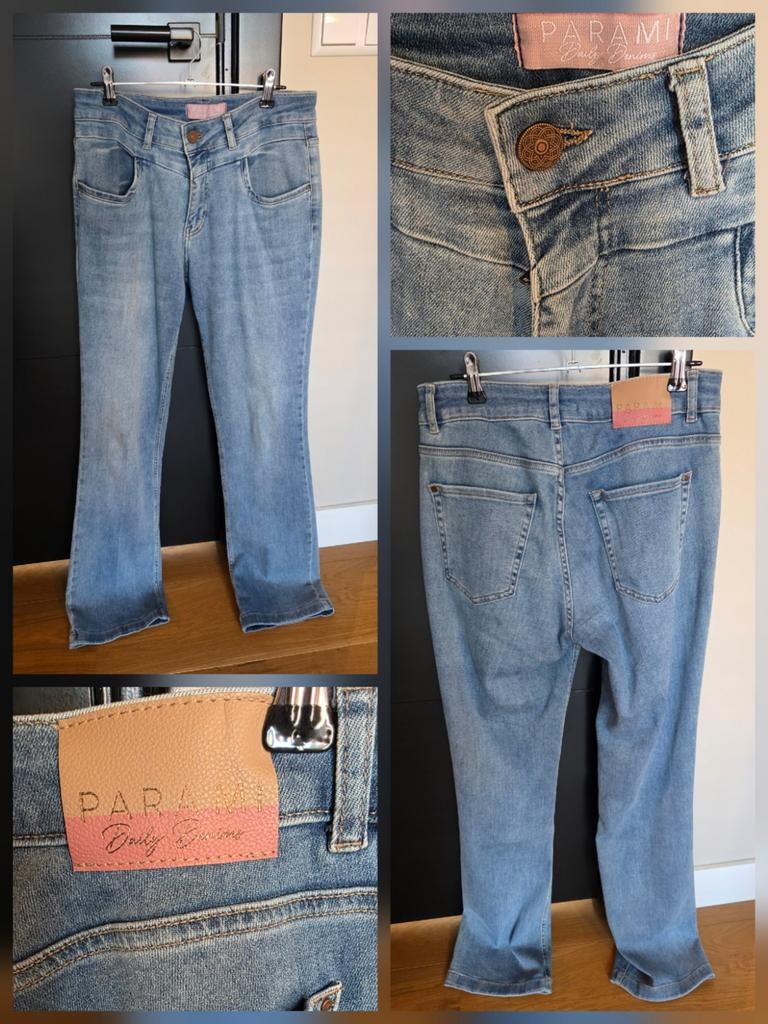 Lichtblauwe Parami Jeans - Maat 38, Lengtemaat 32, Parami, Blauw, Ophalen of Verzenden, W30 - W32 (confectie 38/40)