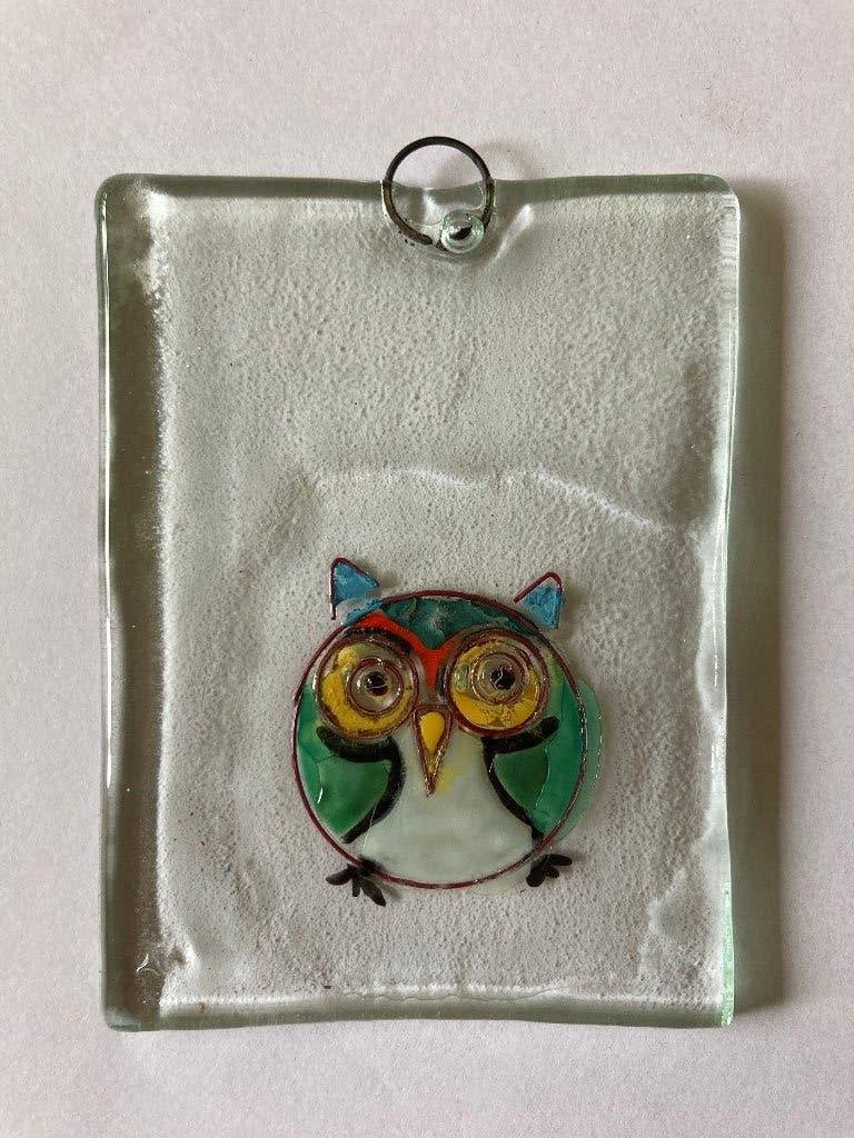 Raamhanger uil (≈ 8x6 cm), Ophalen of Verzenden