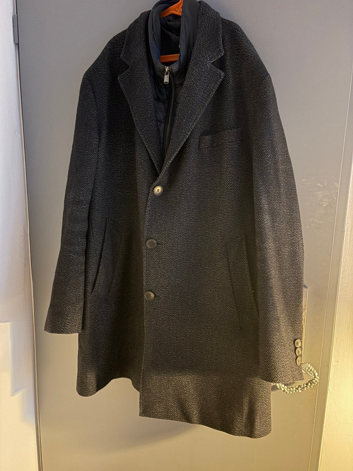 Herenjas Hugo Boss, Ophalen of Verzenden, Zo goed als nieuw, Maat 56/58 (XL), Blauw