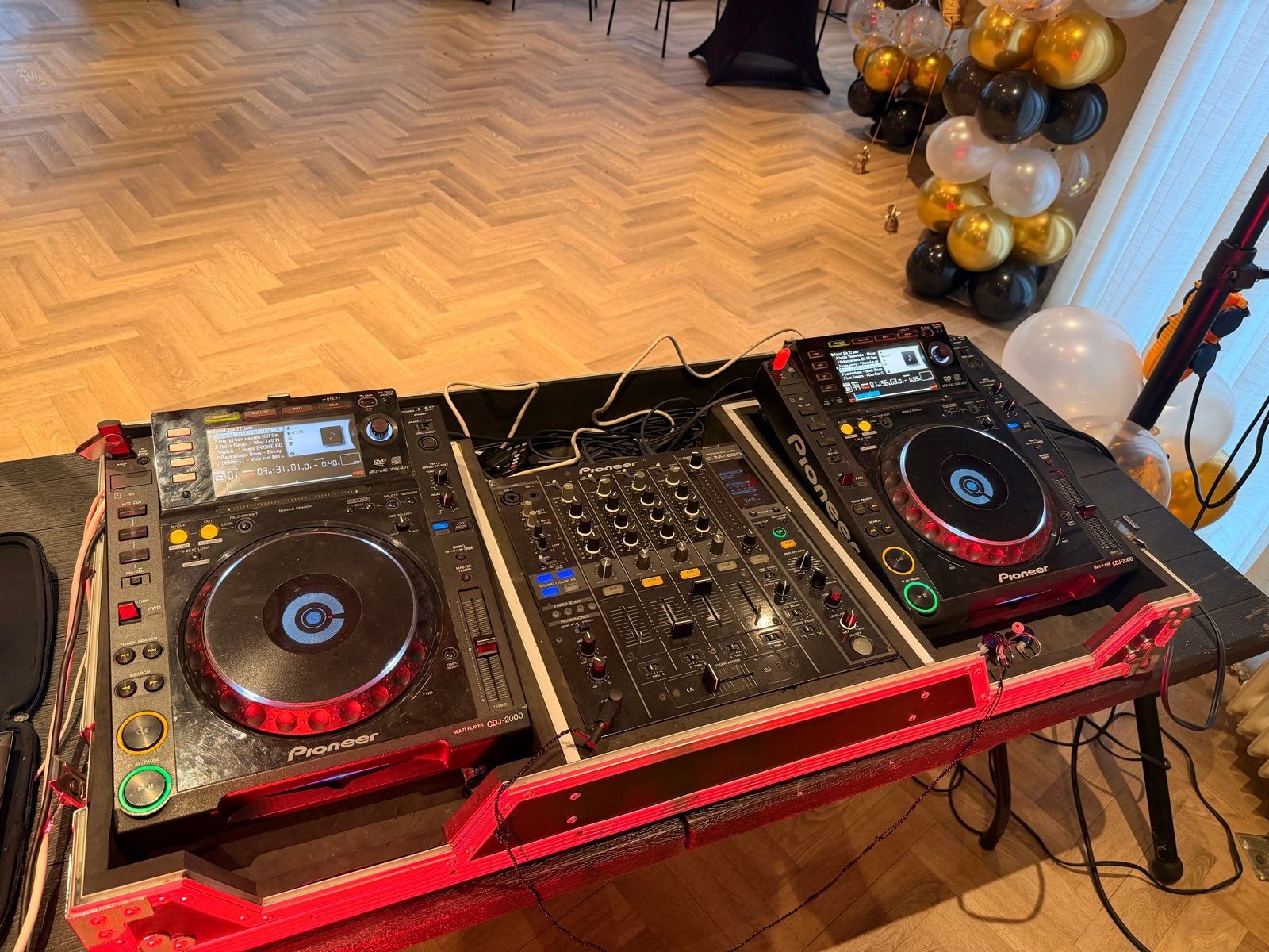 Pioneer DJ-set: 2x CDJ-2000 & 1x DJM-800 - Zo goed als nieuw, Ophalen, Zo goed als nieuw, Dj-set, Pioneer