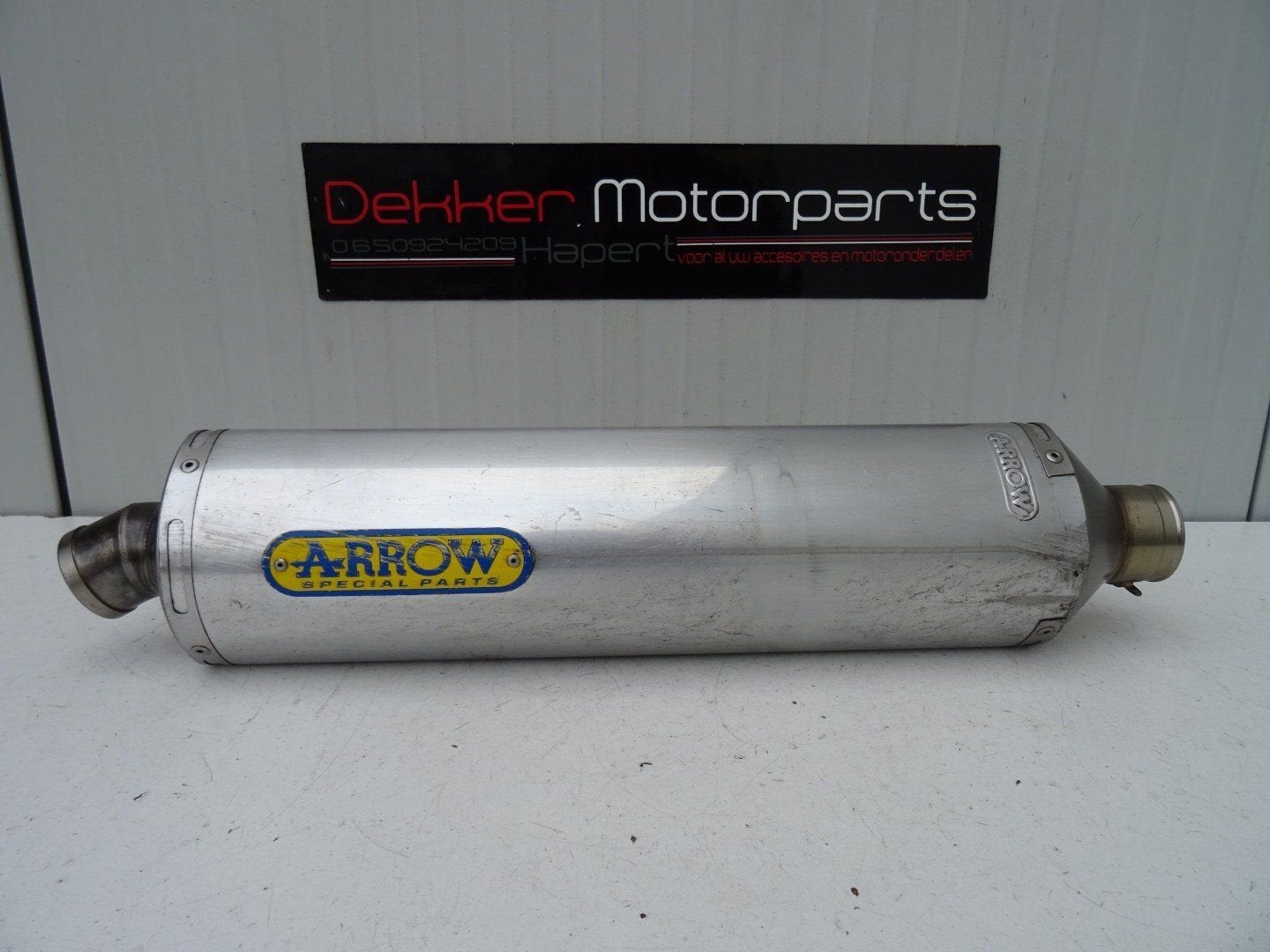 Arrow Race-Tech Sport Uitlaat Demper # Universeel 54mm, Gebruikt, -, -, Ophalen of Verzenden