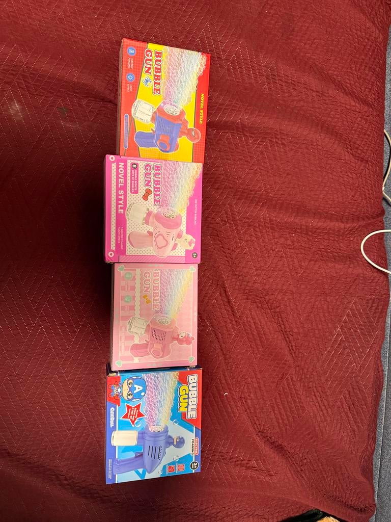 Bellenblaasmachine: Spider-Man, Hello Kitty, My Melody, Capt, Ophalen of Verzenden, Nieuw