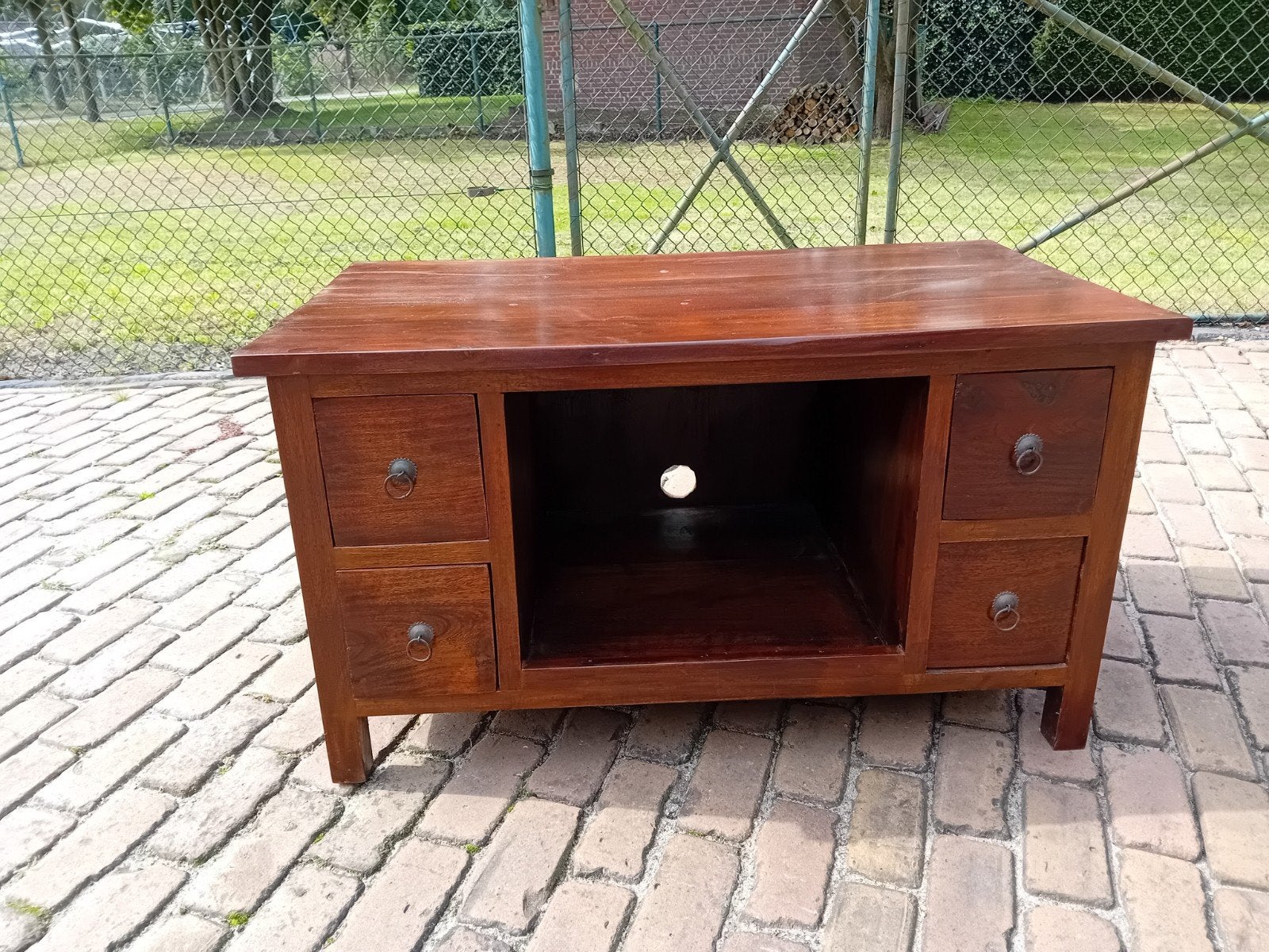 tv kastje met lade 4x. 1.05 bij 60 cm, Gebruikt, Minder dan 100 cm, 50 tot 75 cm, 50 tot 100 cm