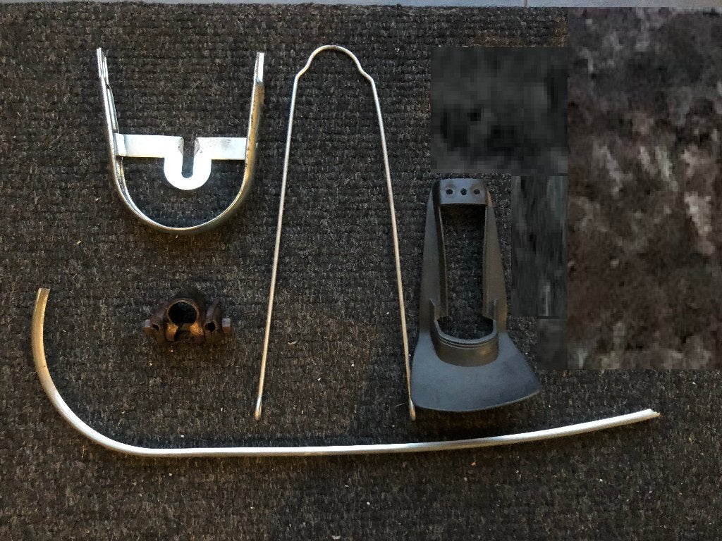Meerdere accessoires, kettingkast, spatbordhouder etc., Ophalen of Verzenden, Gebruikt, Spatbord