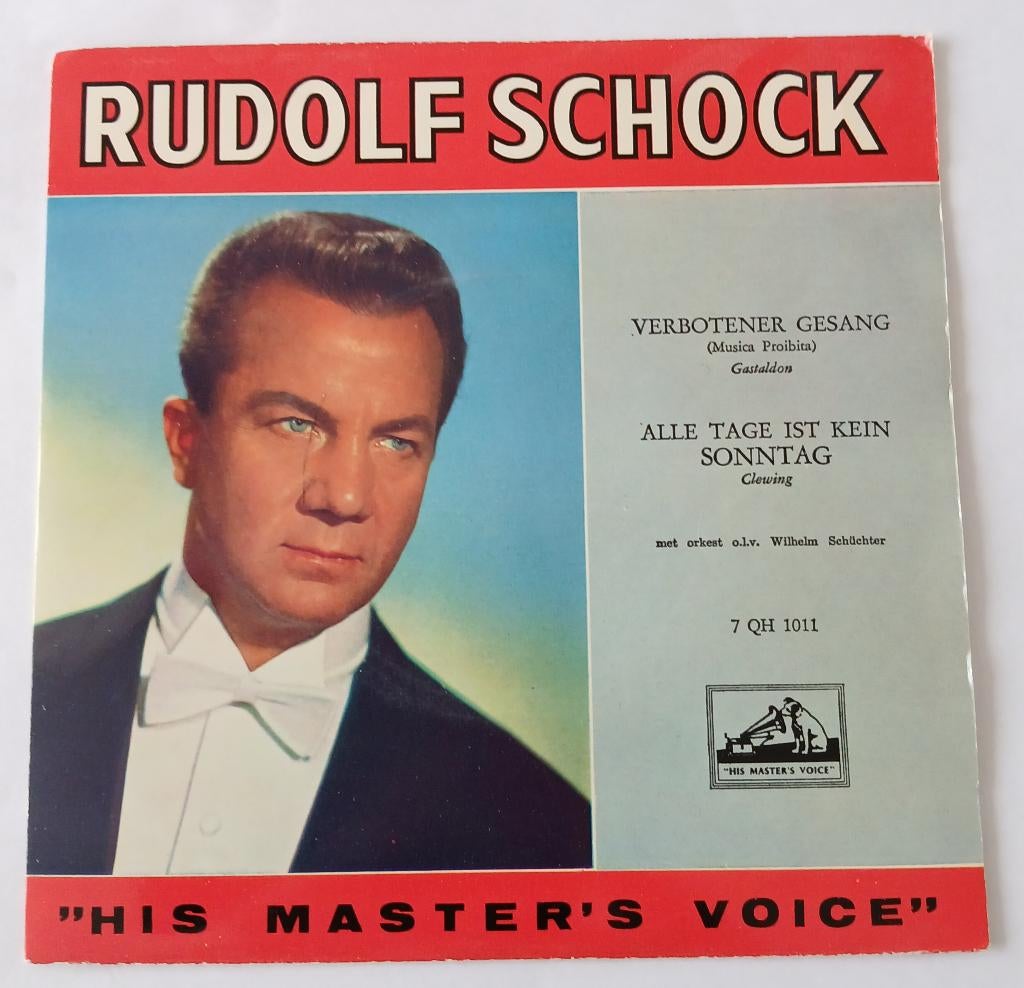 Rudolf Schock - Verbotener gesang, Cd's en Dvd's, Vinyl Singles, Gebruikt, Single, Klassiek, Ophalen of Verzenden