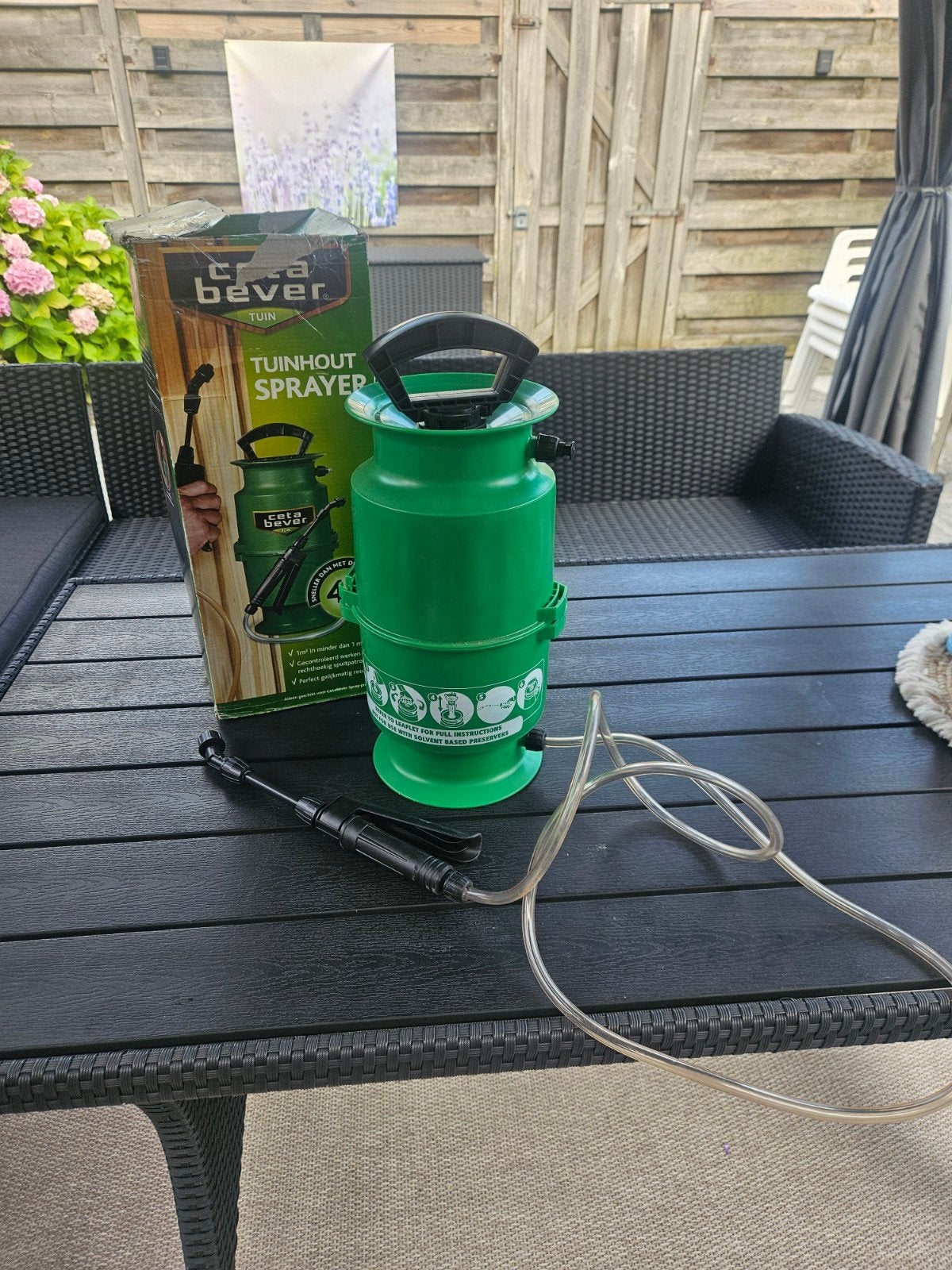 CetaBever Tuinhout Spuit - Nieuw in doos, Ophalen of Verzenden, Nieuw, Overige typen