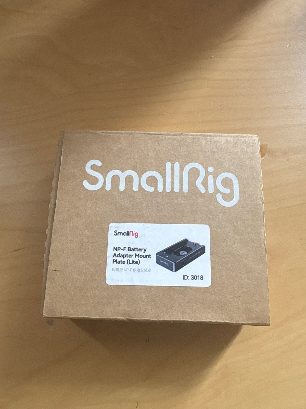 SmallRig NP-F Batterij Adapter Mount Plate (Lite) - ID: 3018, SmallRig, Overige typen, Ophalen of Verzenden, Zo goed als nieuw