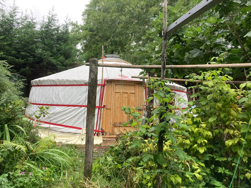 7m mongoolse Ger/ yurt, Ophalen, Gebruikt