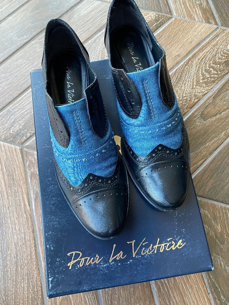 Platte schoenen van Pour La Victoire, Blauw, Overige typen, Pour la Victoire, Ophalen of Verzenden