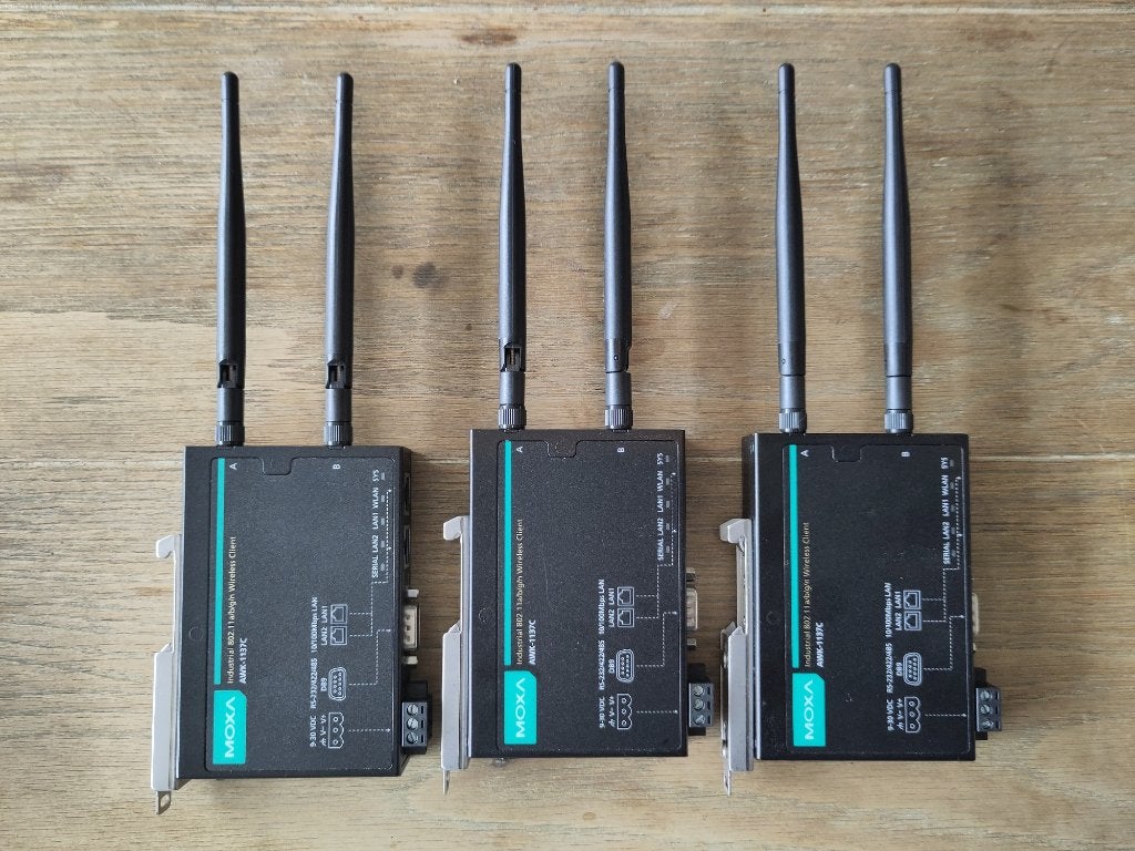 Moxa AWK-1137C-EU Industriele WLAN AP / Bridge / Client, Computers en Software, Ophalen of Verzenden, Nieuw, Moxa
