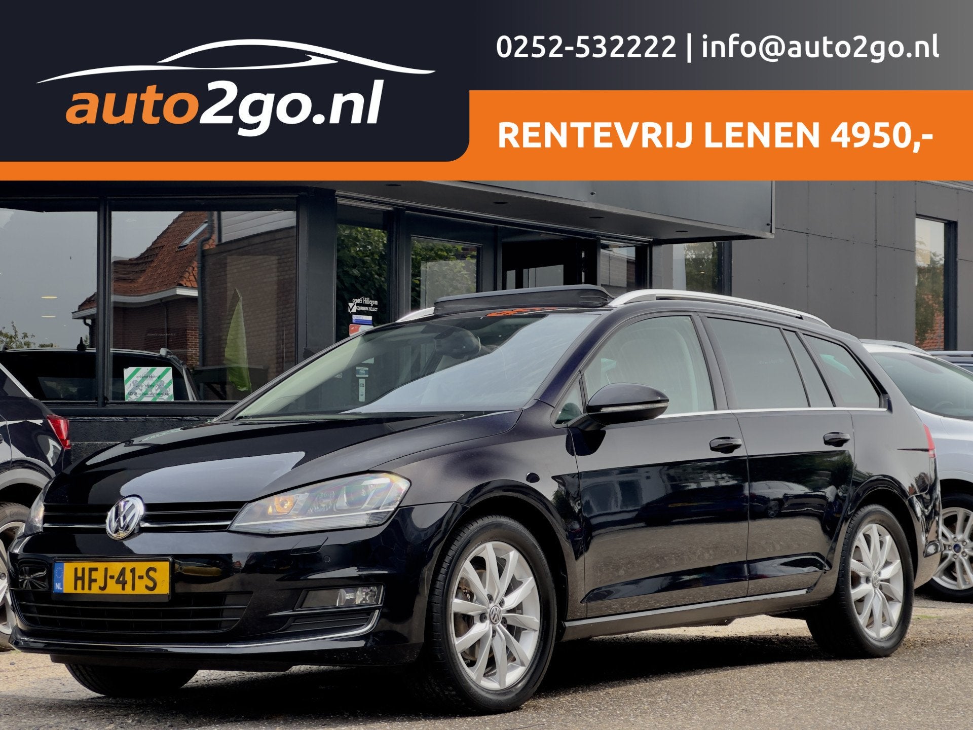 Volkswagen Golf Variant 1.4 TSI AUT7 CONNECTED SERIES PANODA, Gebruikt, Euro 6, 4 cilinders, Leder en Stof