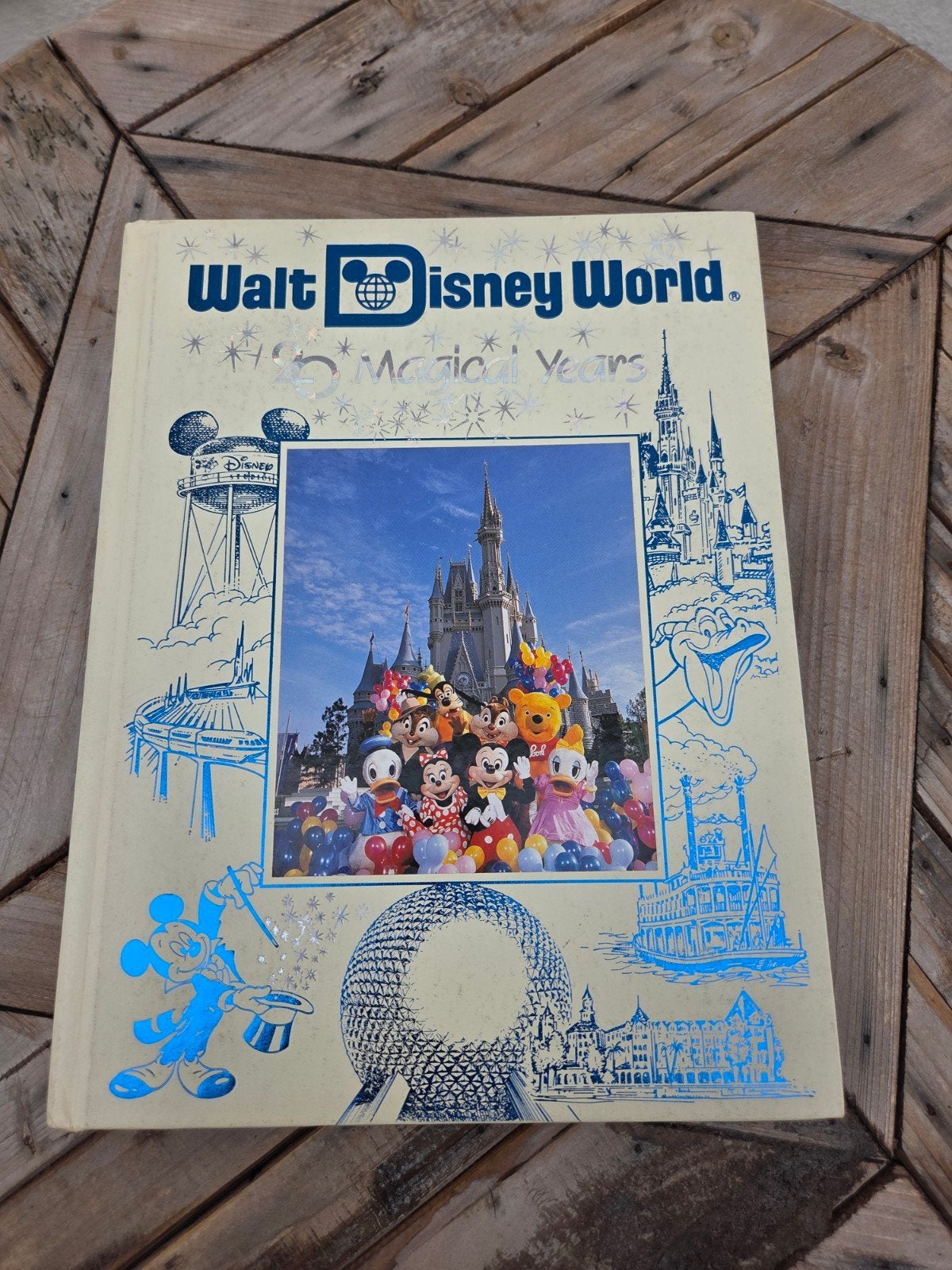 Walt Disney World: 25 Magical Years Boek, Ophalen of Verzenden, Overige figuren, Gebruikt, Papier, Kaart of Schrift