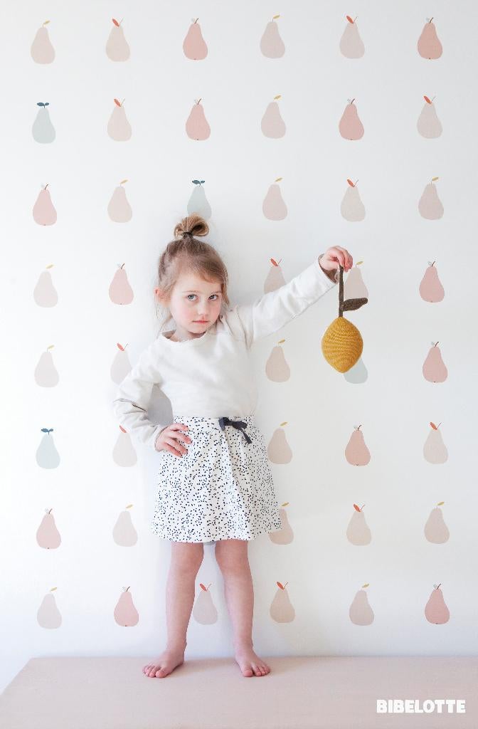 Kinderbehang Behang Peer Roze Bibelotte, Nieuw, Ophalen of Verzenden, Info@bibelotte.nl, Frankeneng 17c, 6716 AA Ede