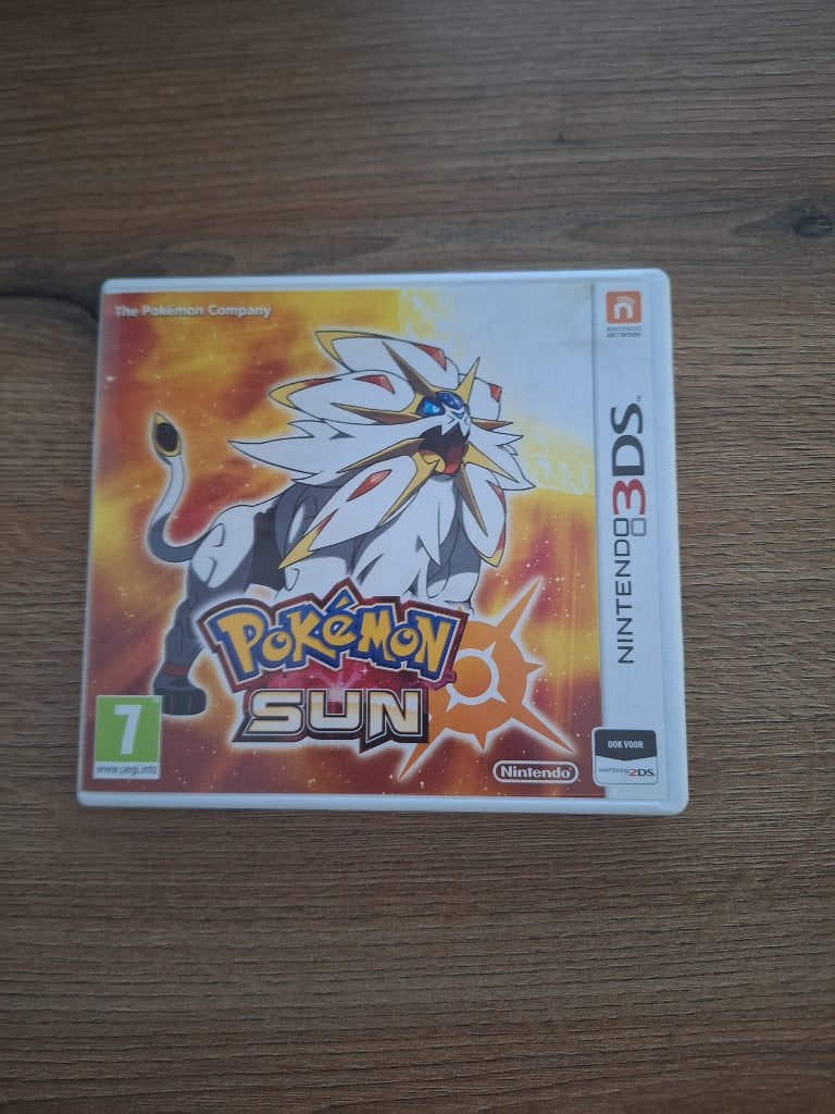 Pokemon Sun Compleet, Avontuur en Actie, 1 speler, Ophalen of Verzenden, Zo goed als nieuw