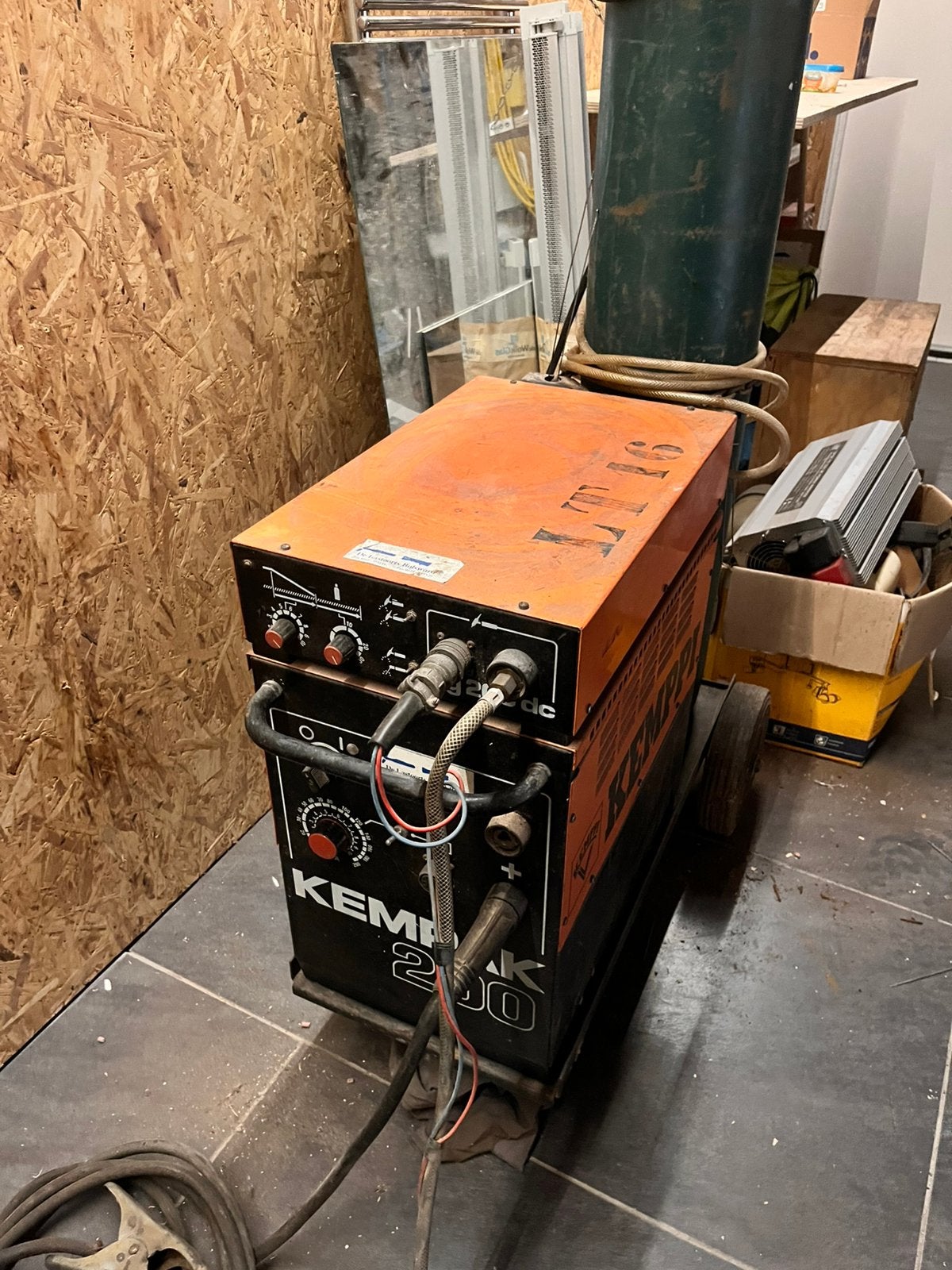 Kempi tig, Ophalen, Zo goed als nieuw, 150 tot 250 ampère, Tig