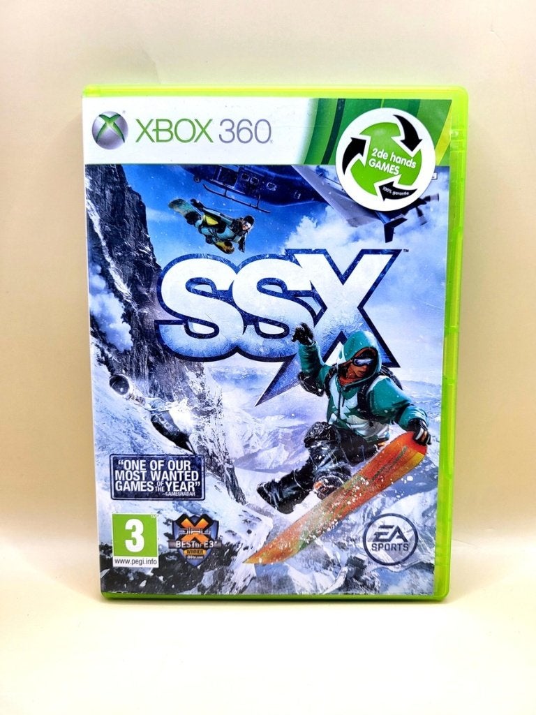 SSX - Xbox 360, Microsoft, Microsoft support, 2 spelers, Eén computer