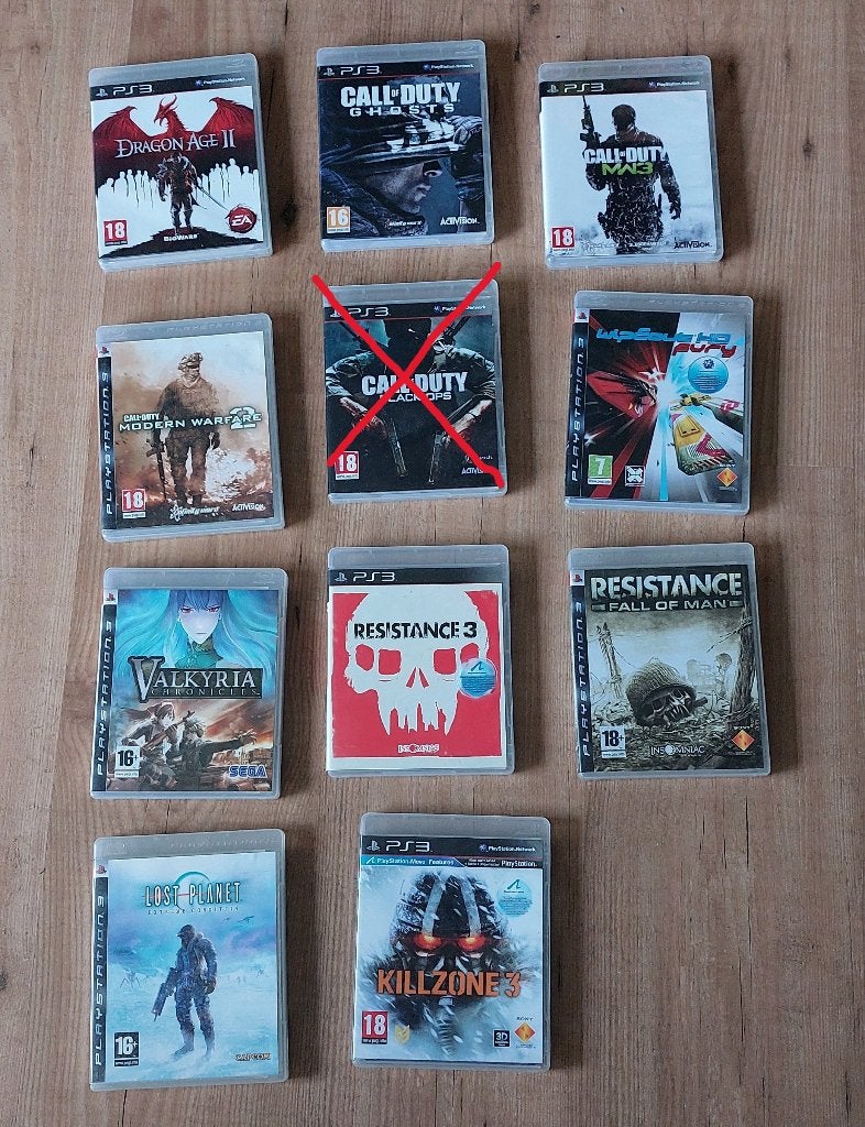 10x Playstation 3 games, Gebruikt, Overige genres, Ophalen of Verzenden, 3 spelers of meer