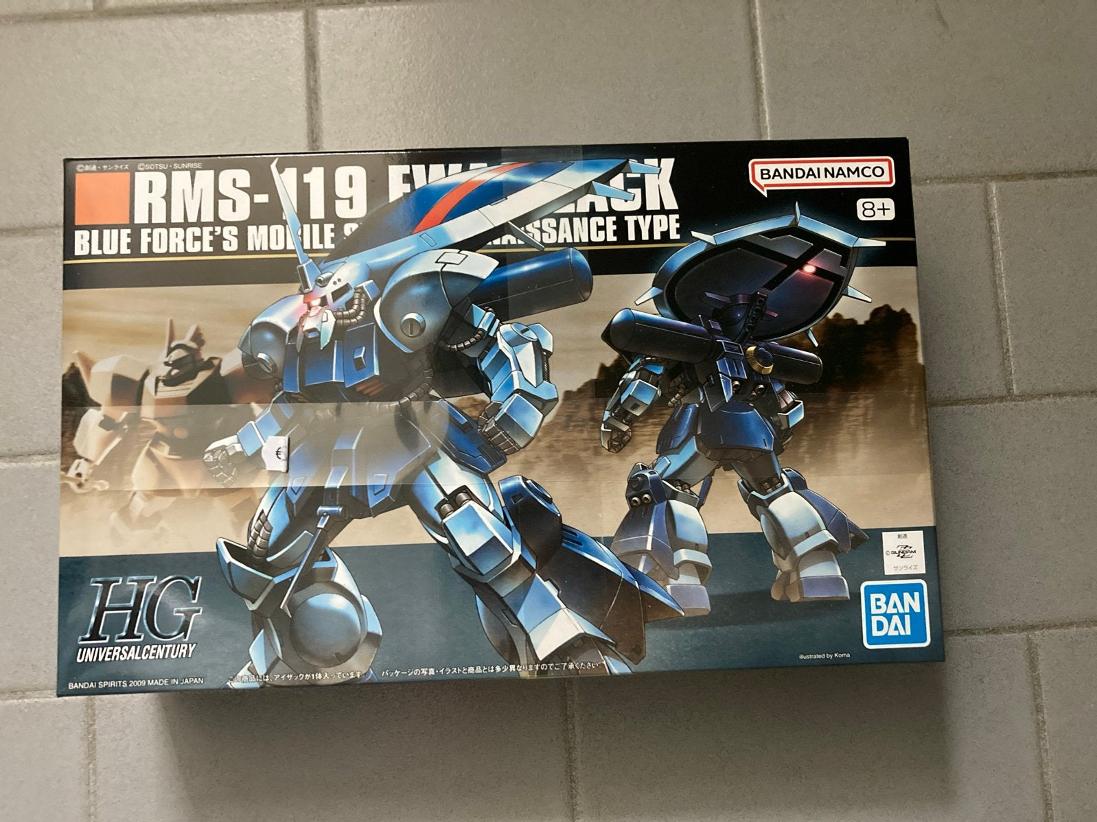 Bandai HG RMS-119 EWAC Zack Modelbouwkit, Overige merken, Nieuw, Ophalen of Verzenden, Groter dan 1:32