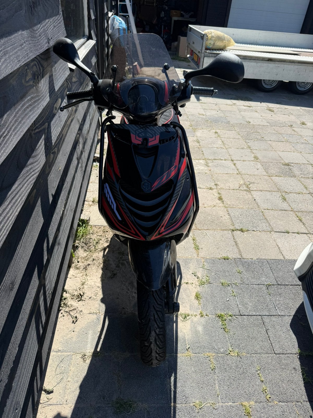 Zip a1 dd 180cc met valschade ( eventueel in onderdelen ), Ophalen of Verzenden, Zo goed als nieuw, Zip