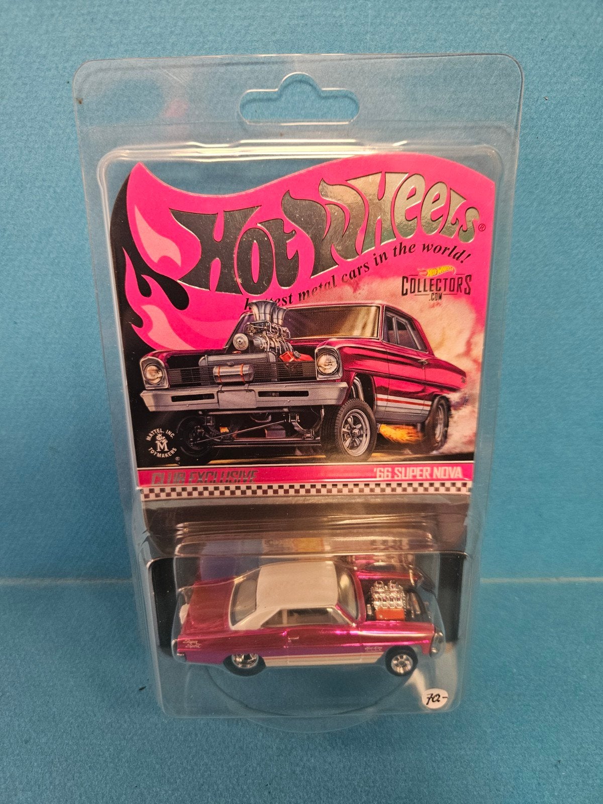 Hotwheels RLC Chevy super Nova 66 red line club car, Ophalen of Verzenden, Nieuw, Auto