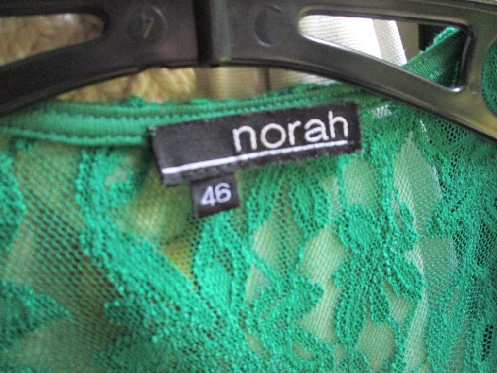 mj/NORAH/top/maat 46 /korte mouw/STRETCH, Kleding | Dames, Grote Maten, Verzenden, Shirt of Top, Zo goed als nieuw, Norah