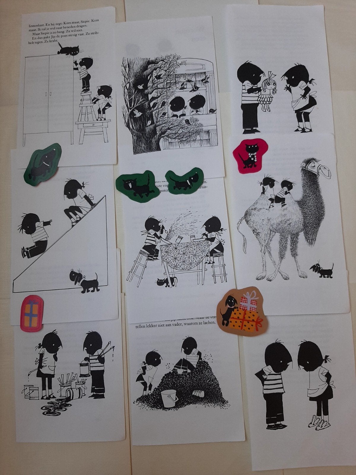 Jip en Janneke papierpakket , illustraties Fiep Westendorp, Ophalen of Verzenden, Gebruikt, Papier of Karton, Overige merken