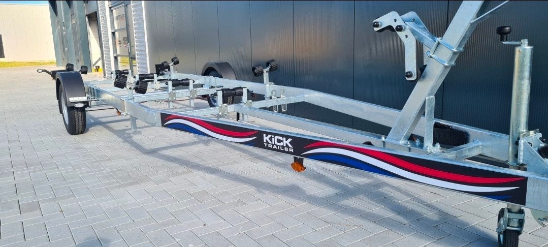 ACTIE!!  KiCK TENDER TRAILER GEREMD BUN-model met LED, Ophalen, Minder dan 1500 kg, 6 tot 9 meter, Overige typen