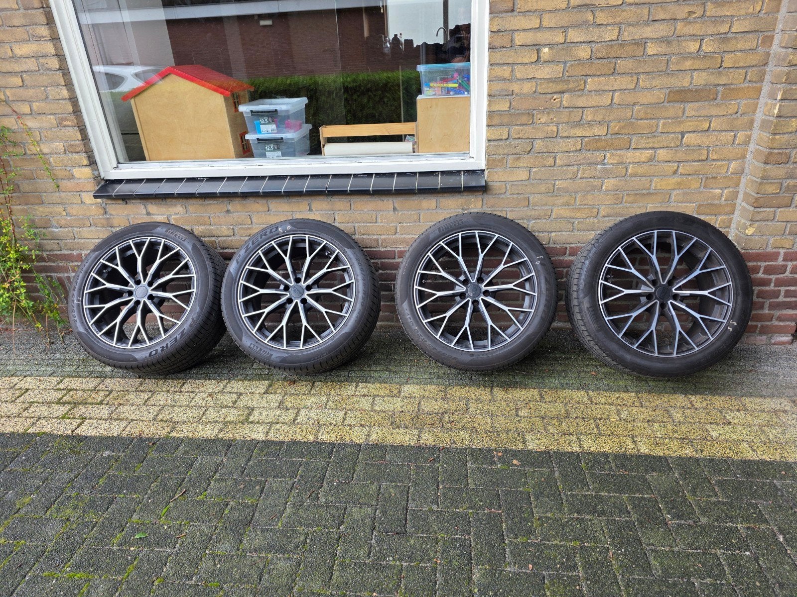 20 inch niu wheels y 5x112 audi q5, macan, glc, Auto-onderdelen, Gebruikt, 265 mm, Banden en Velgen, Ophalen of Verzenden