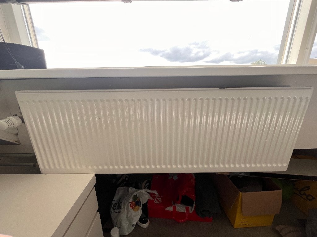 2x radiator 120x36x10 cm type 22, Ophalen, 30 tot 80 cm, Gebruikt, Radiator