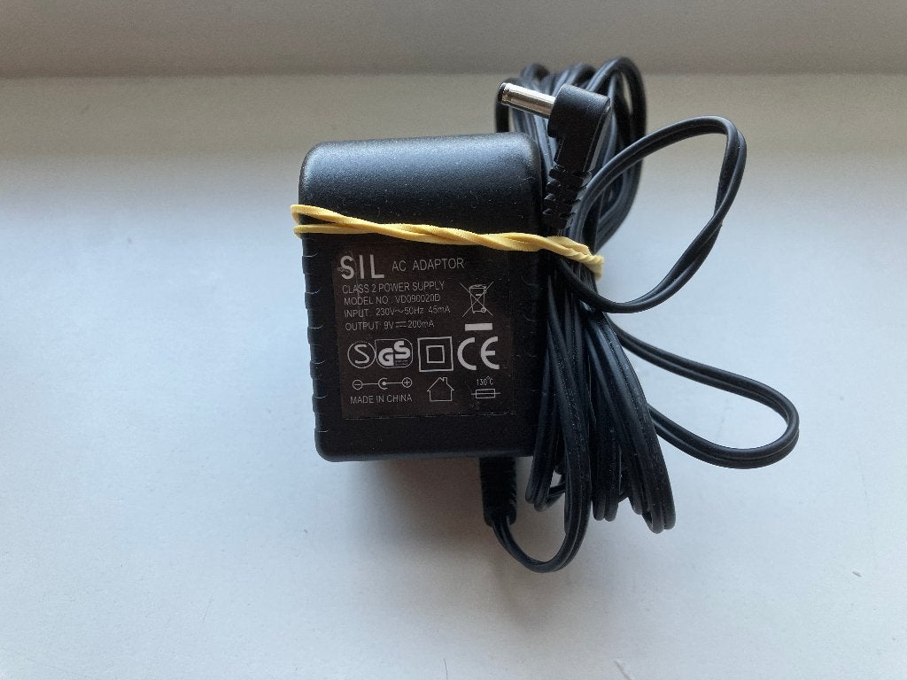 sil oplader VD090020D 9V - 200mA sennheiser, Ophalen of Verzenden, Refurbished