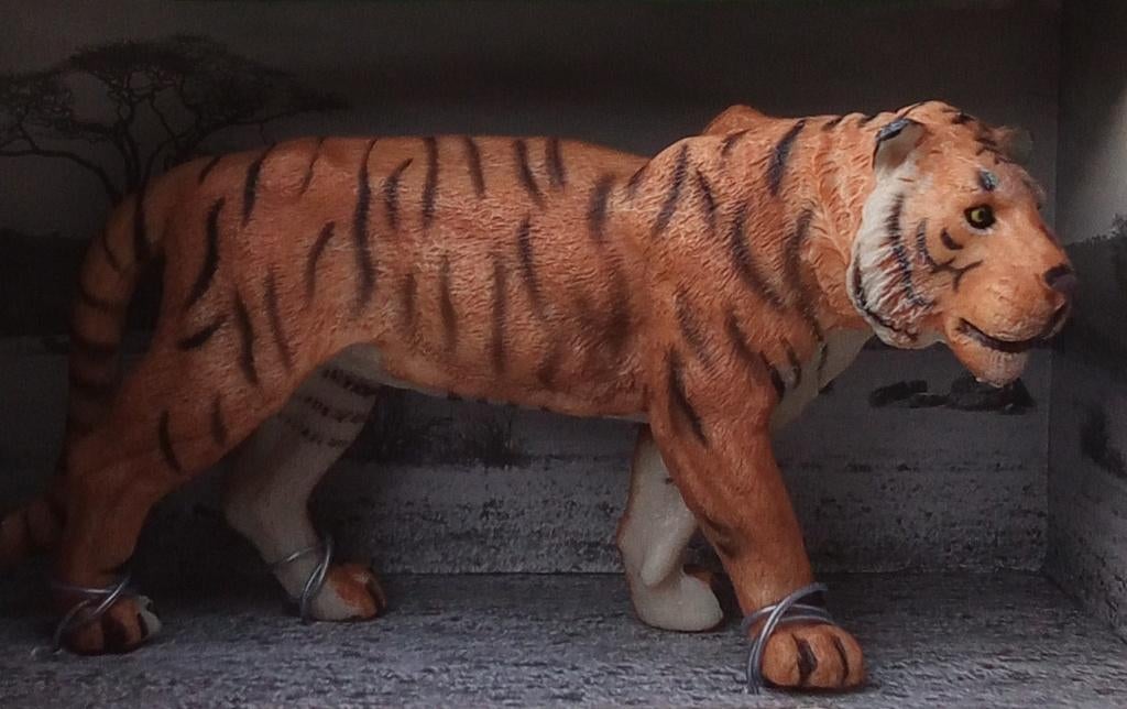 Bengaalse Tijger - Collect Wild Life - Modelfiguur, Ophalen of Verzenden, Nieuw, Wild dier, Beeldje of Figuurtje