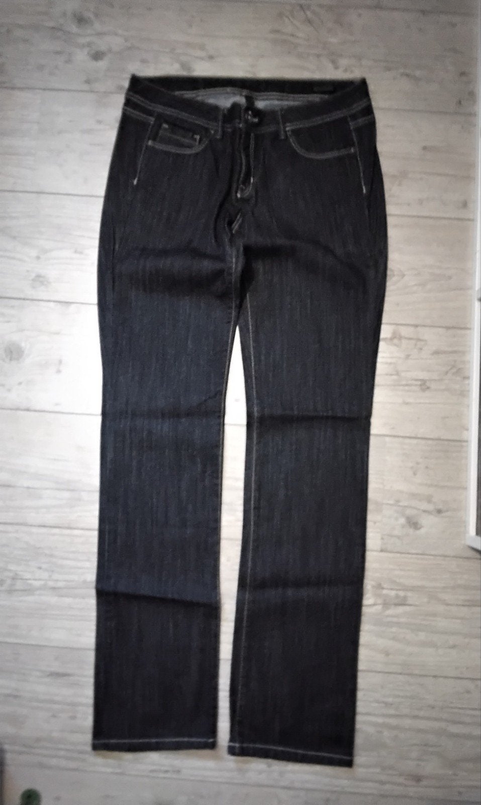 Benneton donkerblauw jeans,  maat 33., Ophalen of Verzenden, Zo goed als nieuw, Blauw, W33 - W34 (confectie 48/50)