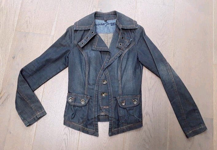 Te koop: Nieuw colbert/jeans jasje van het merk GEISHA MT: S, Geisha, Blauw, Ophalen of Verzenden, Zo goed als nieuw