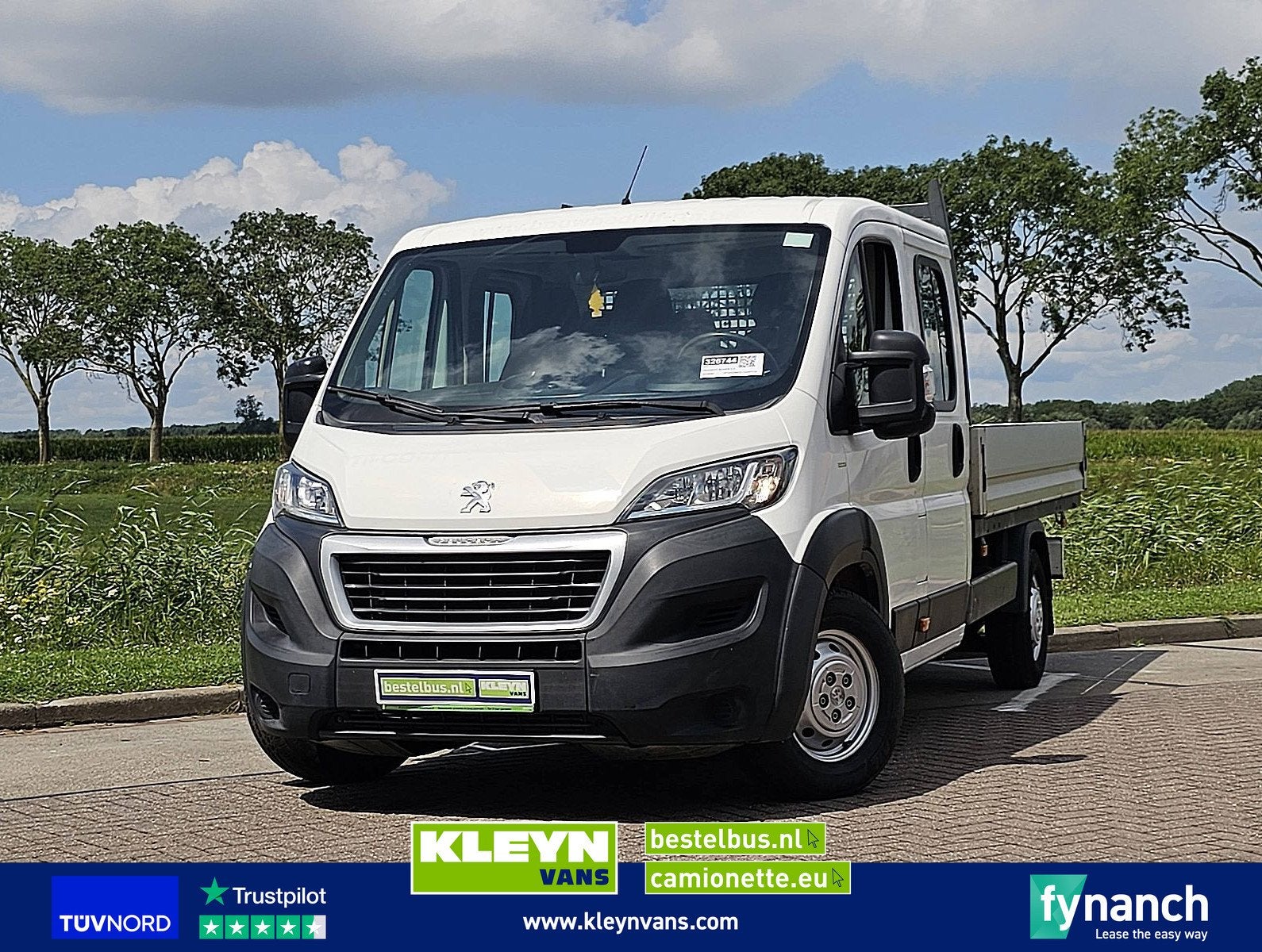 PEUGEOT BOXER 2.0 l3 open-laadbak dc!, Achterwielaandrijving, Gebruikt, Euro 6, 4 cilinders