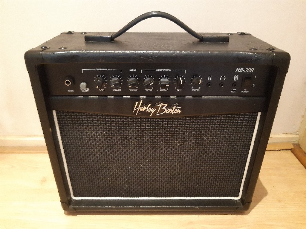 harley benton versterker hb 20r, Ophalen, Zo goed als nieuw, Gitaar, Minder dan 50 watt