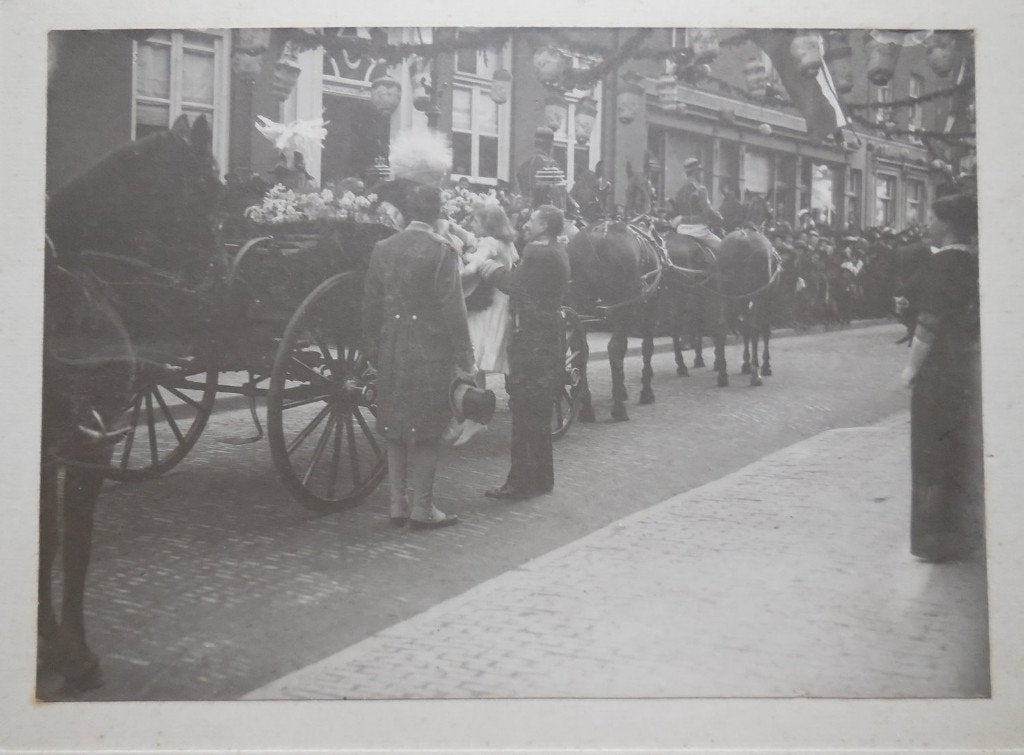 Arnhem 1912 Wilhelmina Burgerweeshuis Mientje Borgardijn, Gebruikt, Verzenden, Foto, Voor 1940