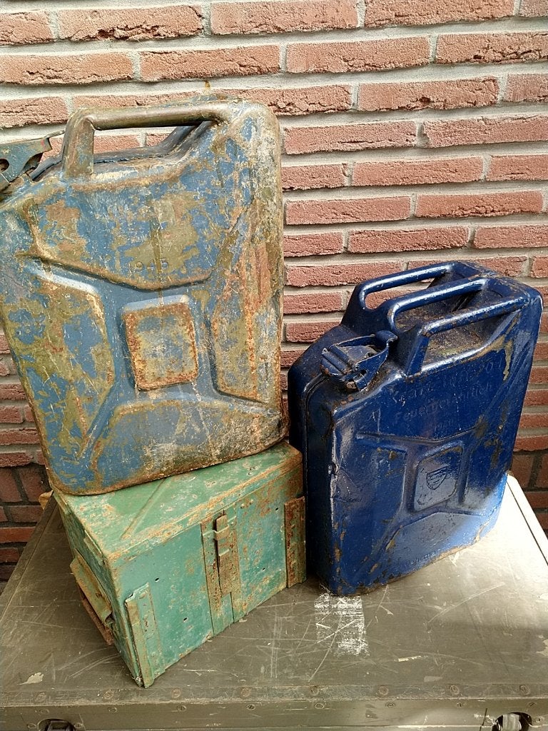 jerrycans en duitse kist kanon, Ophalen, Landmacht, Overige gebieden, Overige typen